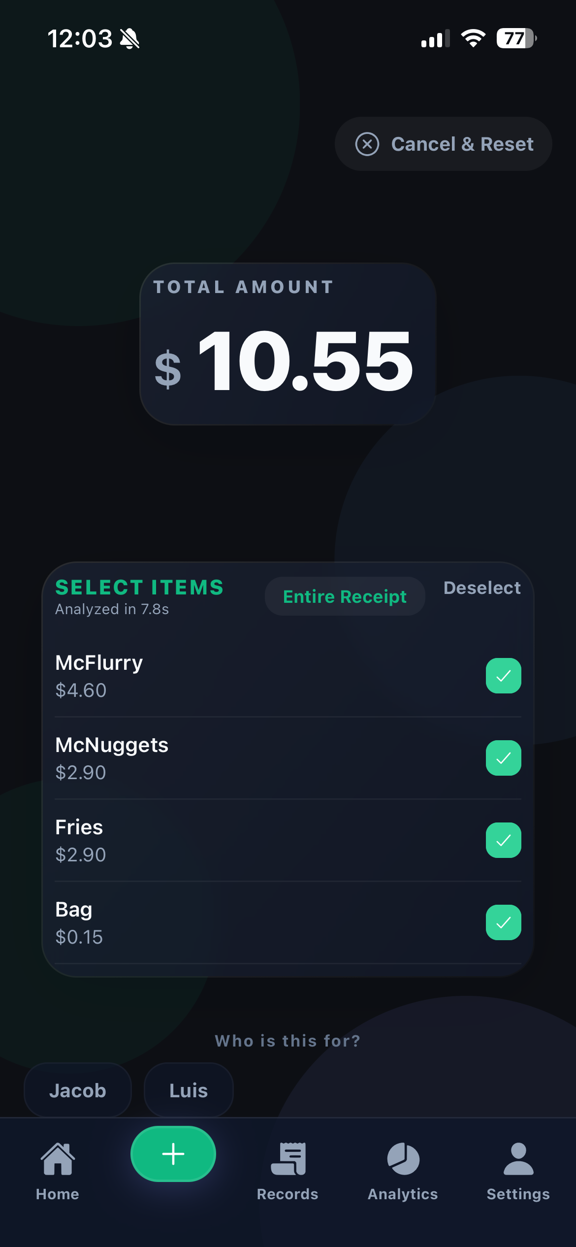 CoParent Connect Smart Scan